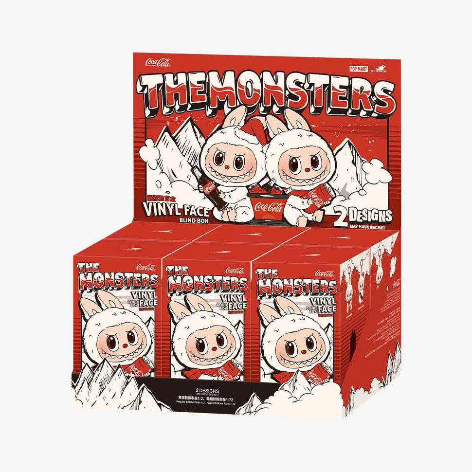 Cute Monsters Cola Vinyl Face Collectible Toy Blind Box – Limited Edition Figures ( Pack Of 1 )